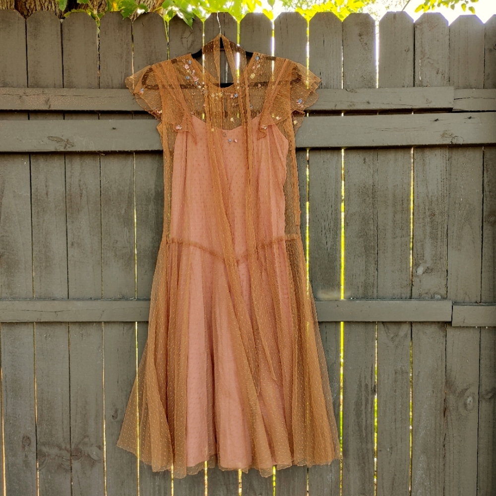Cottage Core Prairie Dress Size S/M
